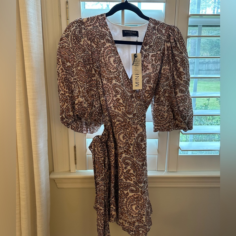 Paisley Print Dress